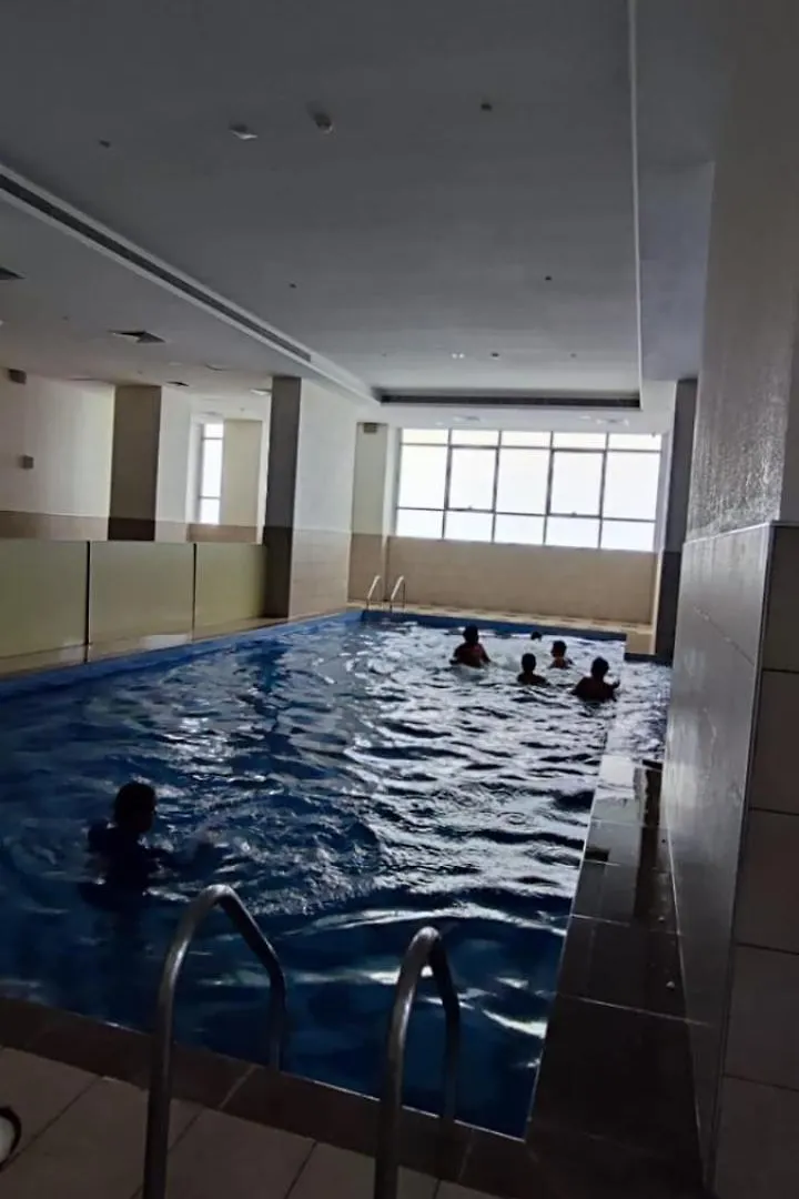 Entire Luxury And Family One Bed Room Living Room In Front Of Beach Sharjah Apartment